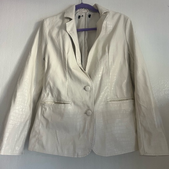 Forever 21 Cream Textured Blazer - Picture 1 of 7